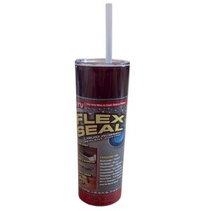 NWT FLEX SEAL STAINLESS STEEL TUMBLER WITH LID AND STRAW 20oz